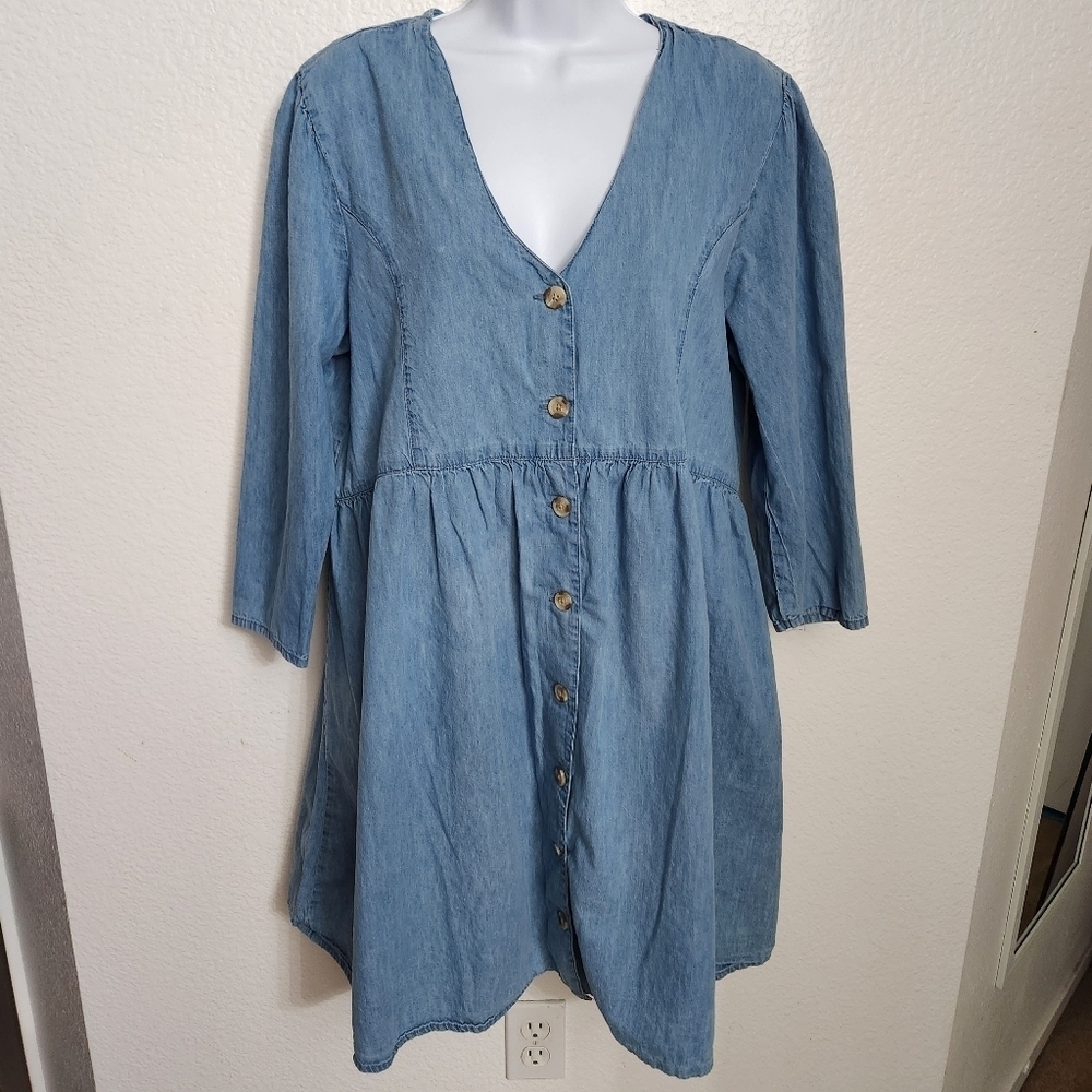 ASOS Denim Tea Dress Women's Size 8